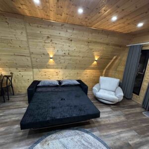 کلبه یک خوابه استخردار آبگرم ورنا