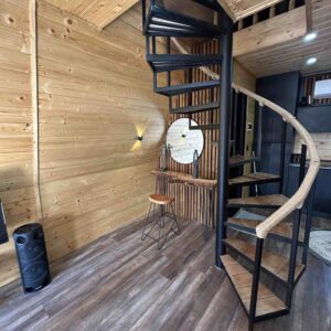 کلبه یک خوابه استخردار آبگرم ورنا