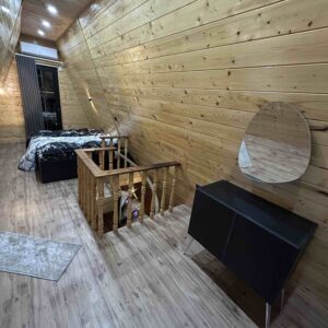 کلبه یک خوابه استخردار آبگرم ورنا